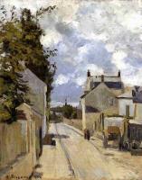 Pissarro, Camille - Rue de l'Hermitage, Pontoise